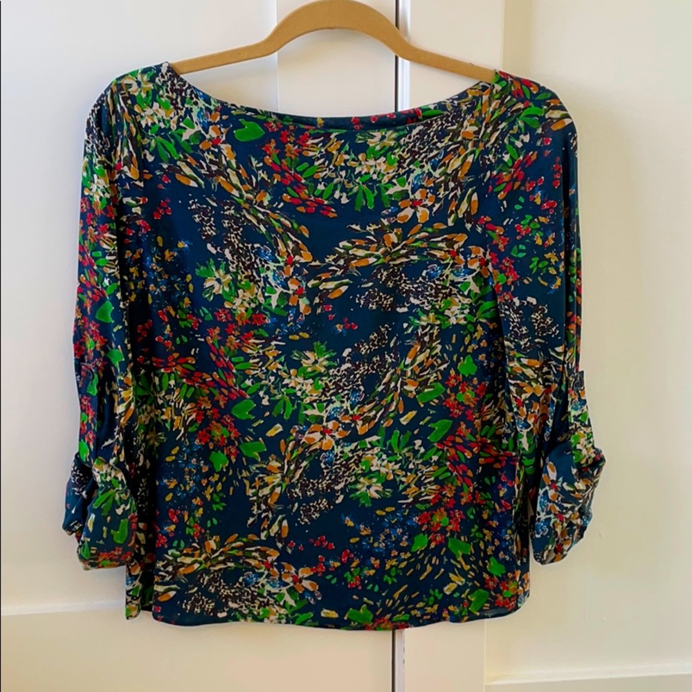 Alice and Olivia silk blouse
